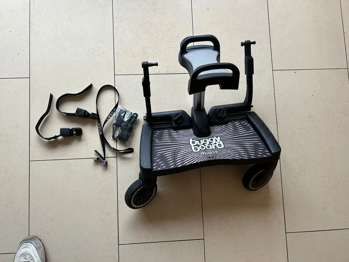 Lascal buggy board with seat - Image 1