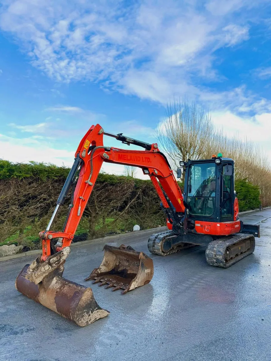 KUBOTA U55-4 EXCAVATOR - Image 1