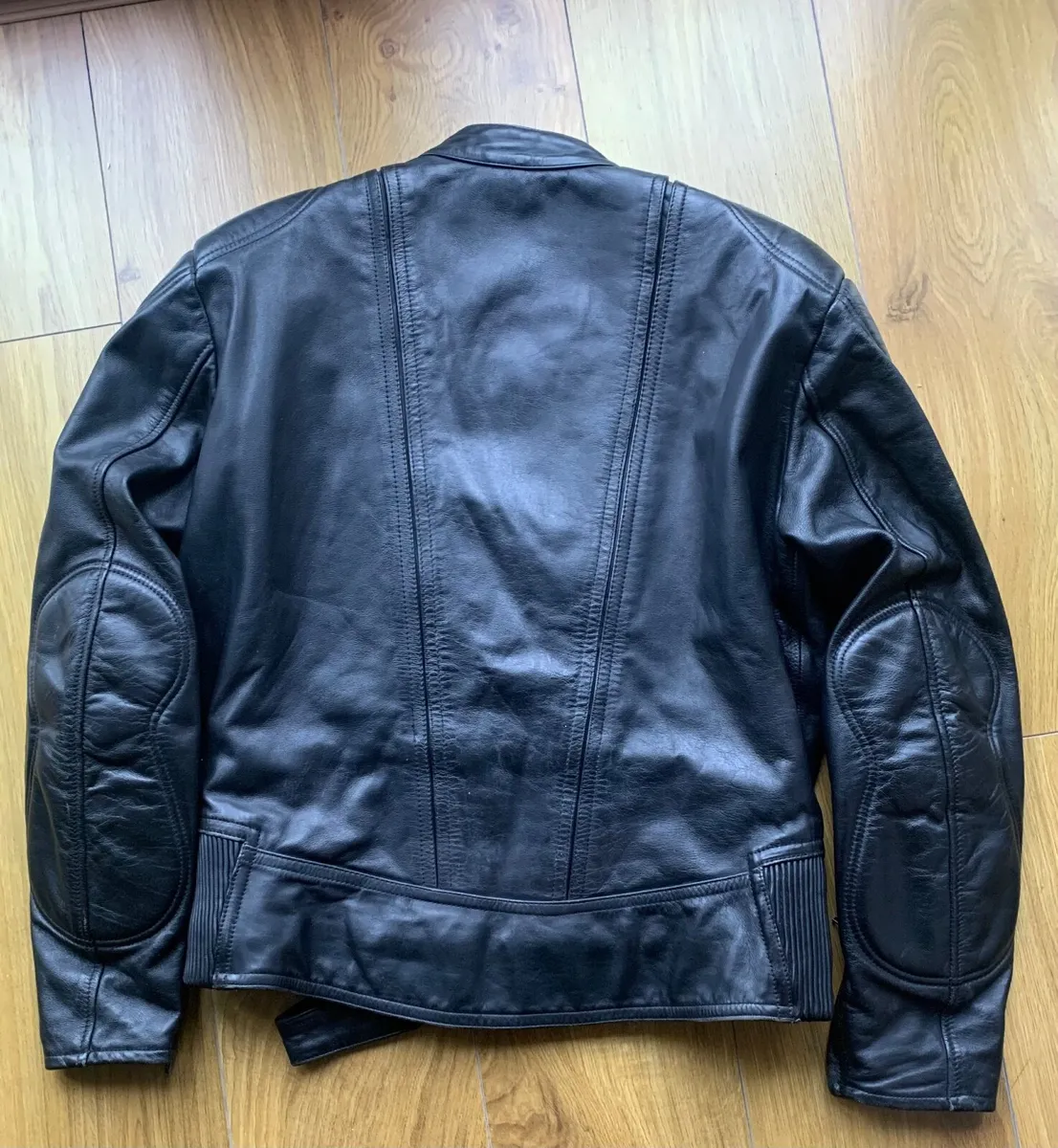 Leather Motorcycle Jacket - Image 1