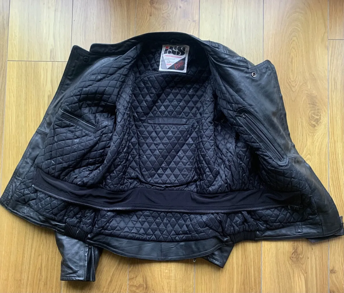 Leather Motorcycle Jacket - Image 2