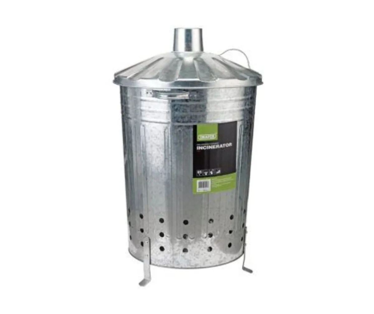 Galvanised Incinerator (86L)