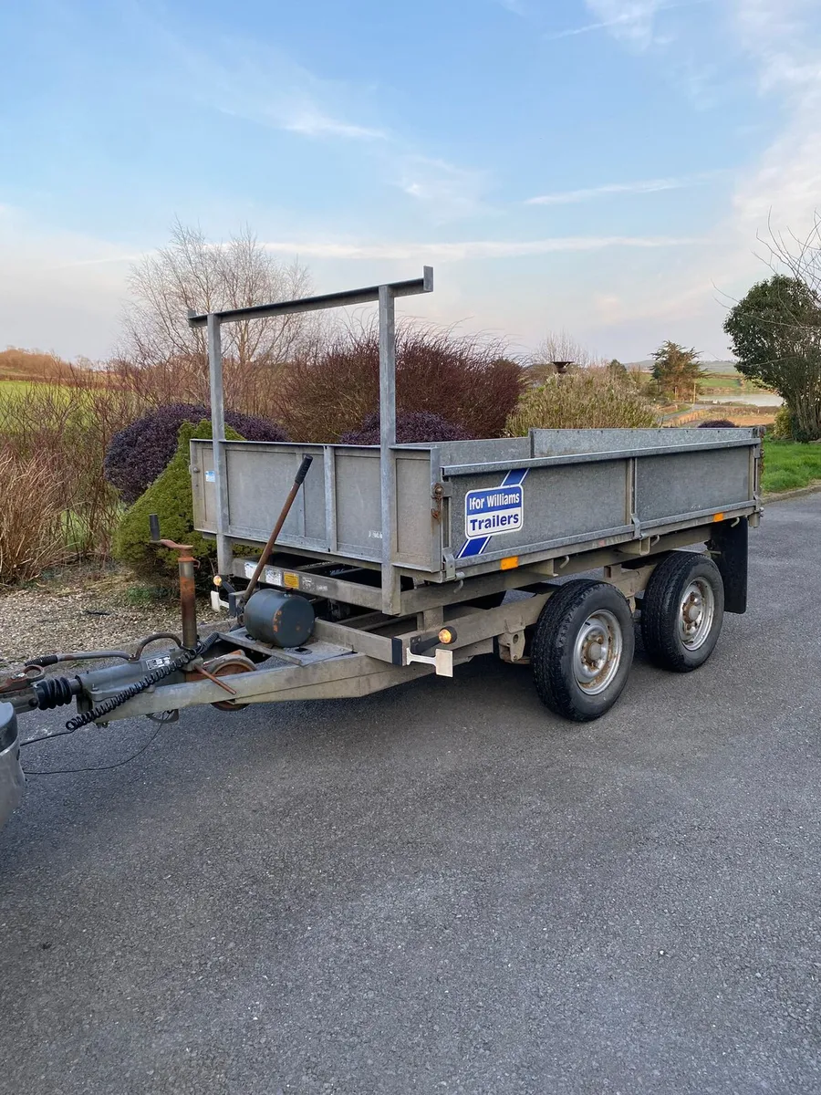 ifor Williams 8x5 tipper trailer - Image 1