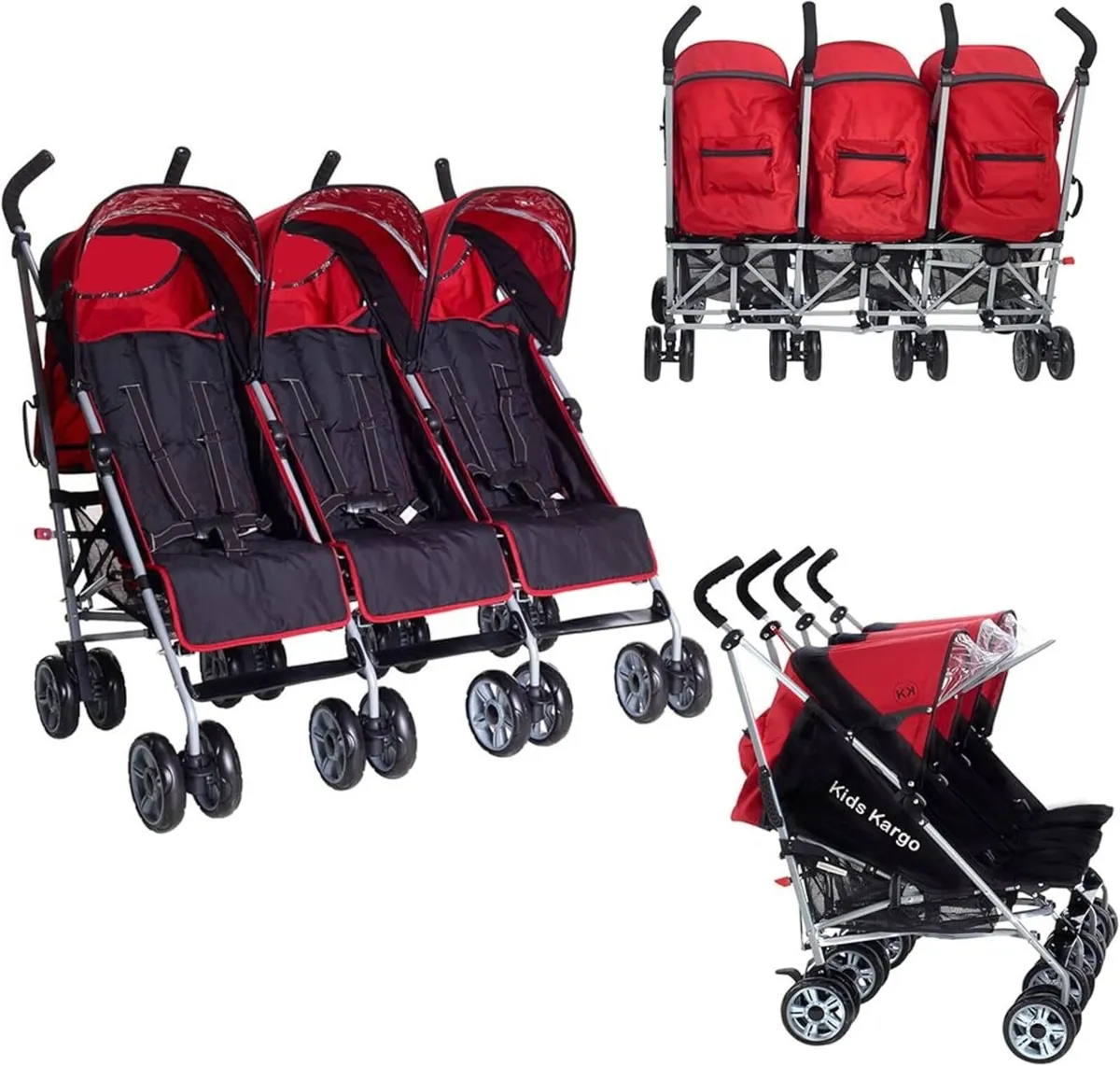 Triple stroller - Image 1