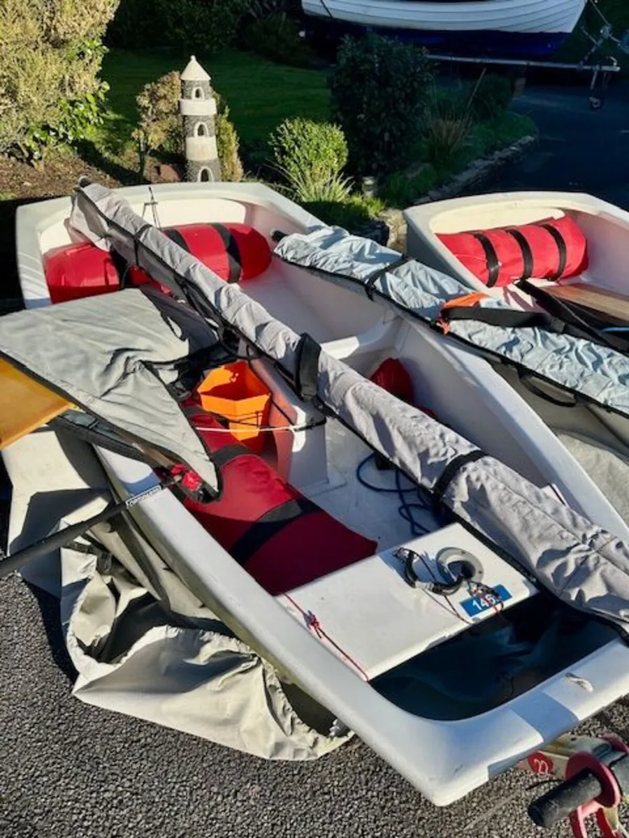 Two Optimist Dinghies for sale 650 each - Image 4