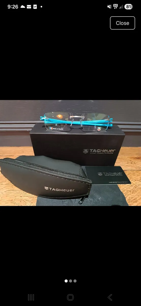 Tag Heuer 3942 Reflex
Rimless Glasses - Image 1