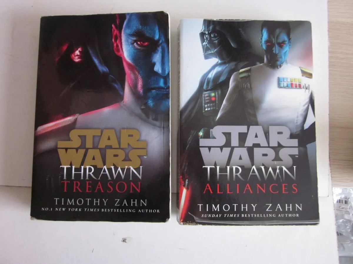 Star Wars Books Thrawn Treason & Alliance Tim Zahn - Image 1