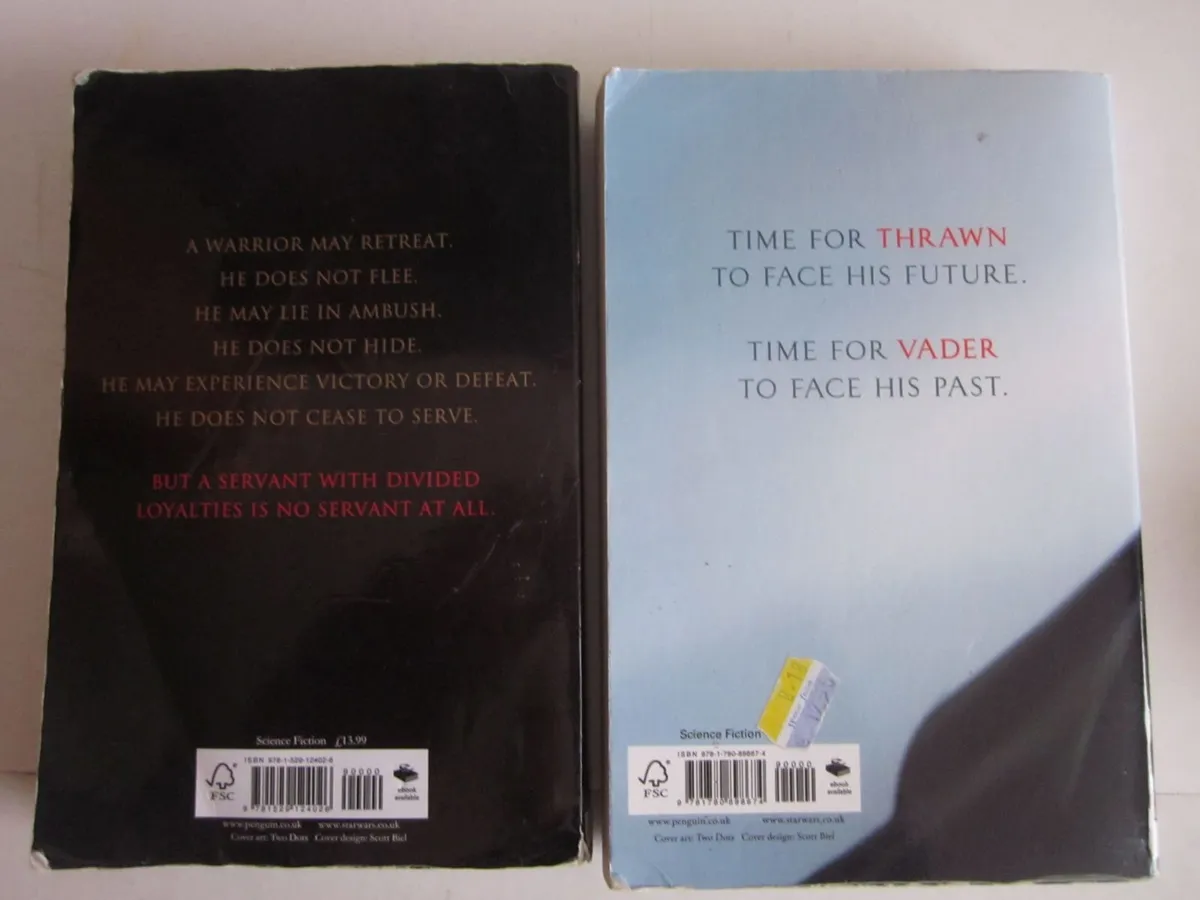 Star Wars Books Thrawn Treason & Alliance Tim Zahn - Image 3