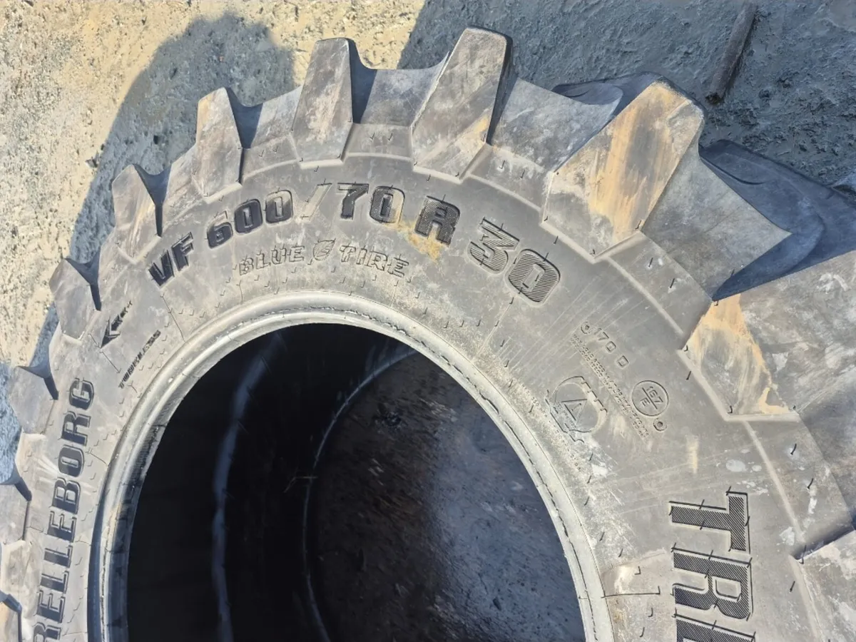 1 x Trelleborg 600 70 R30 tyre - Image 2