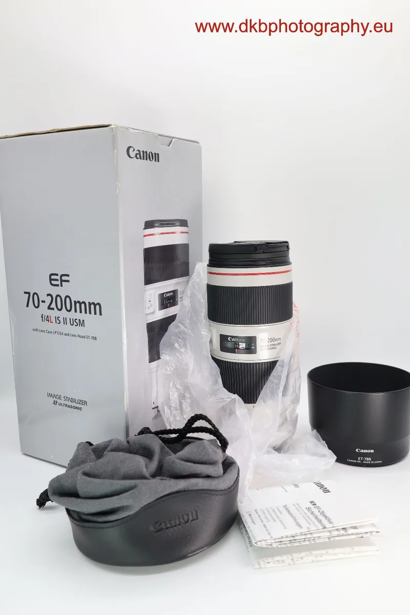 CANON EF 70-200mm F4L IS II USM LENS #003 - Image 2