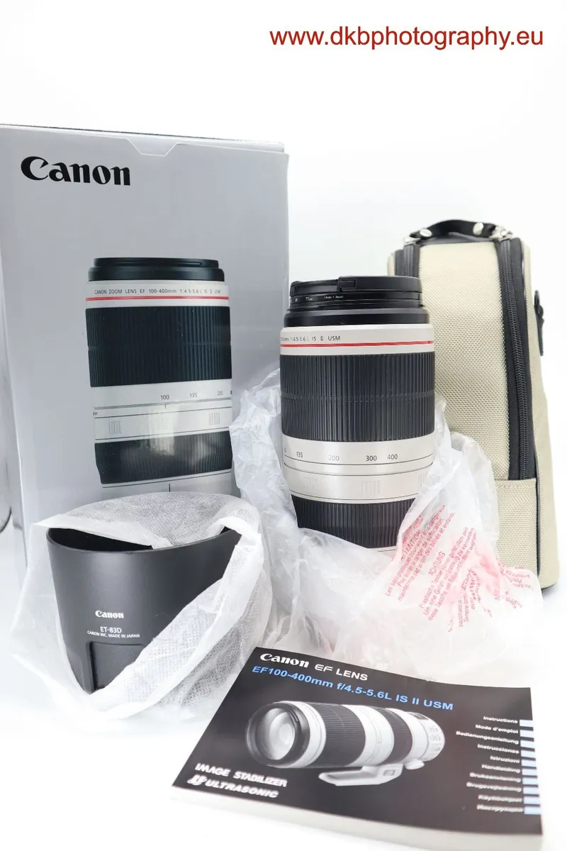 CANON EF 100-400mm F4.5-5.6L II USM LENS #0566 - Image 1