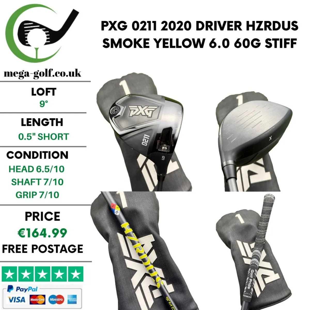 PXG 0211 2020 Driver / 9° / Stiff - Image 1