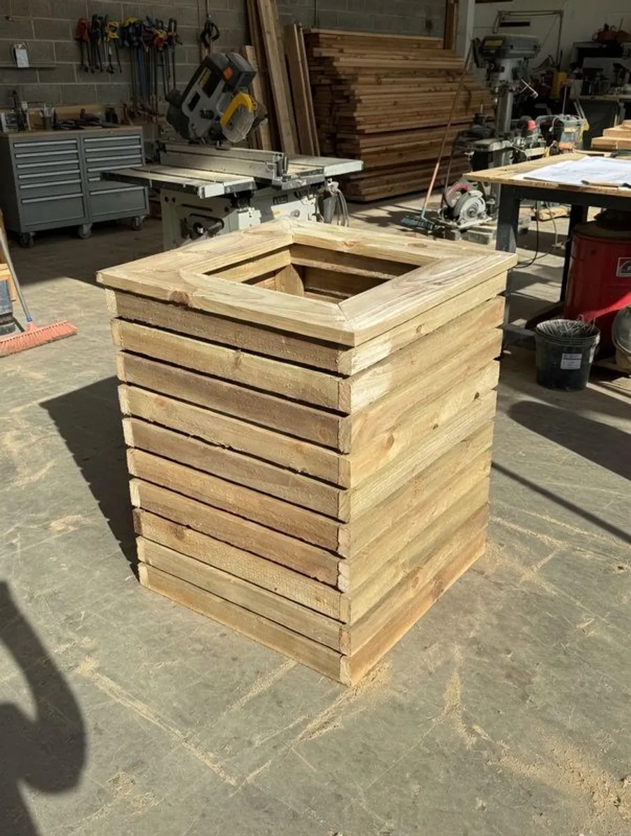Weather proof timber planters / herb planter box/ planter bed - Image 2