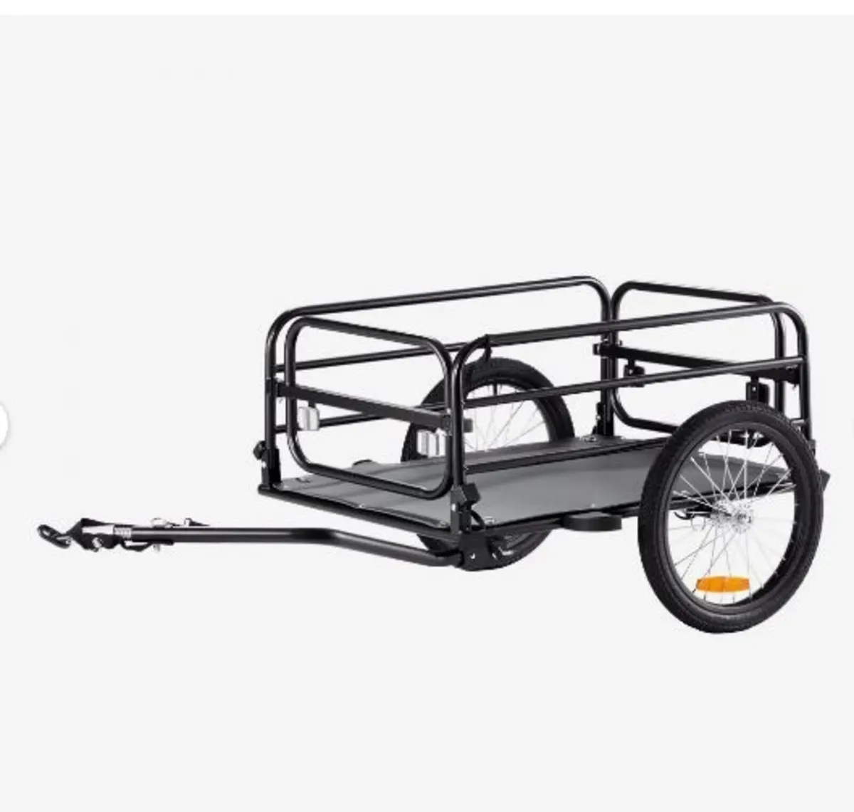 Bike Cargo Trailer, 72.5 kg Load Capacity - Image 1