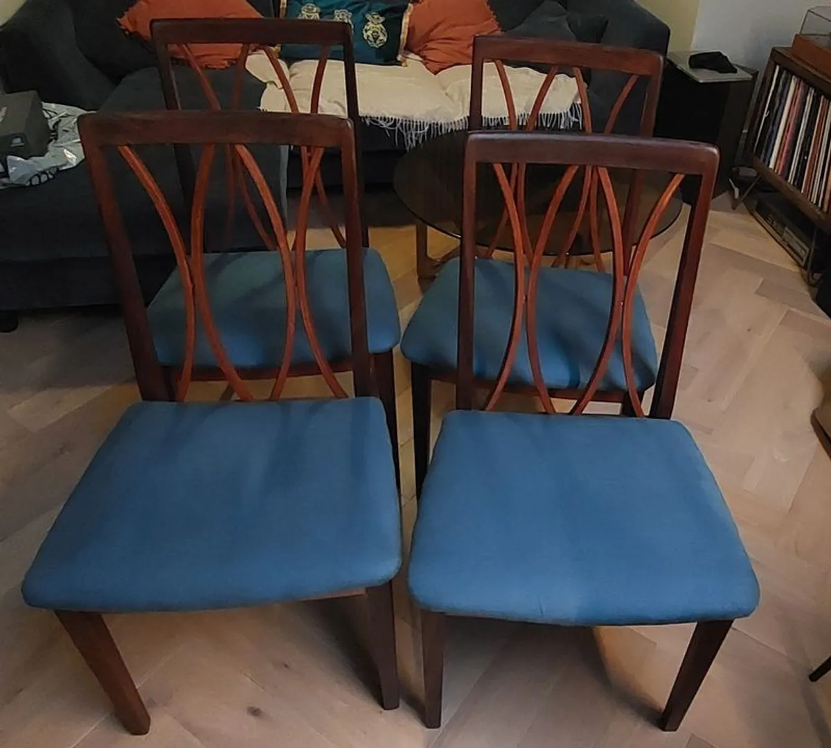 Vintage G Plan dining chairs (set of 4) - Image 1