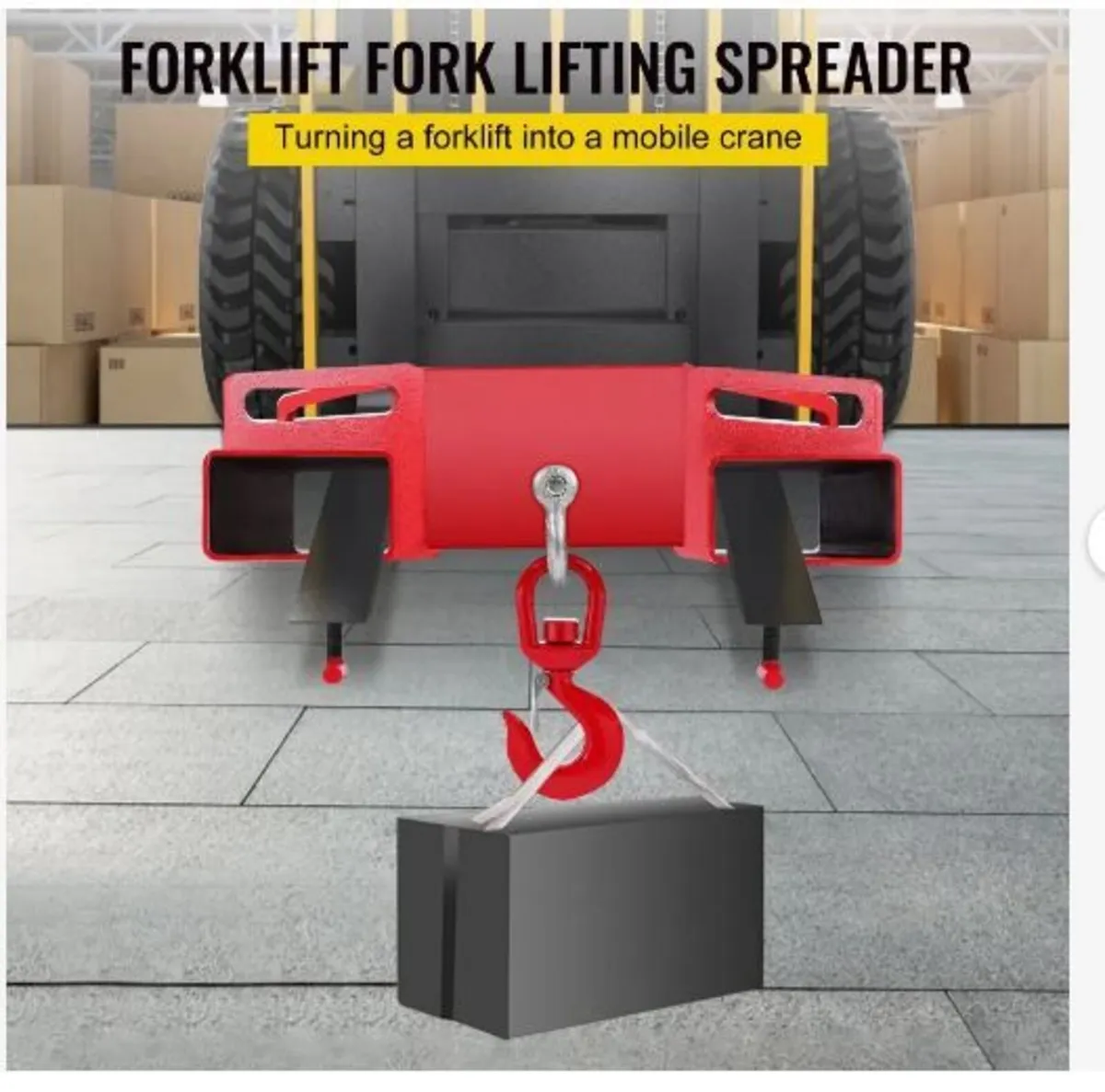 3 Ton Forklift Lifting Hook - Image 2