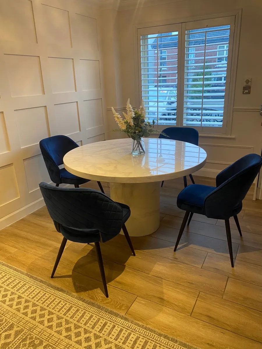 Dining Table and Chairs - Image 1