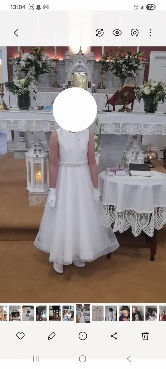 Communion dress like new - Image 1