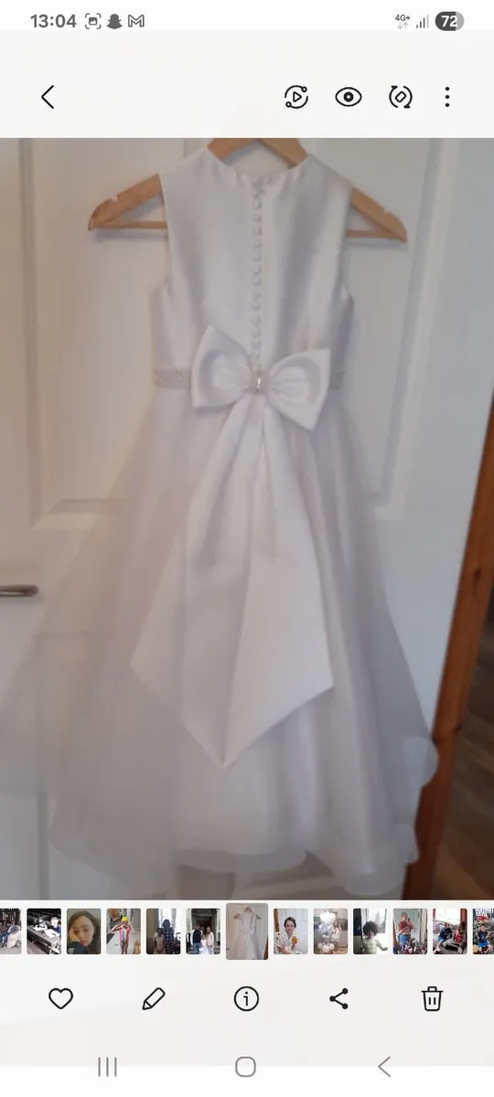 Communion dress like new - Image 2