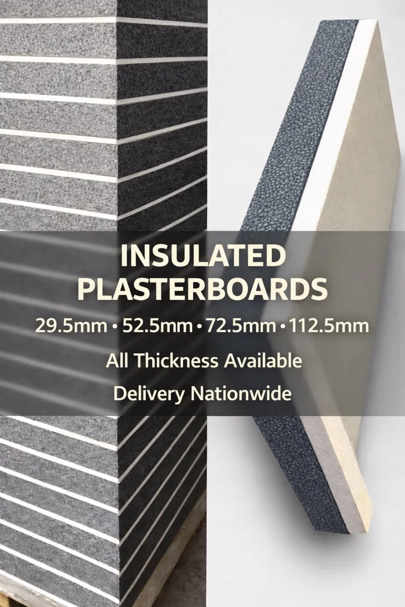 Insulated Plasterboards New - Image 1