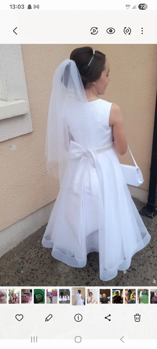 Communion dress like new - Image 3