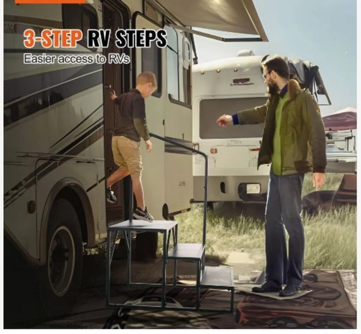 RV Steps, 3-Step RV Stairs - Image 3
