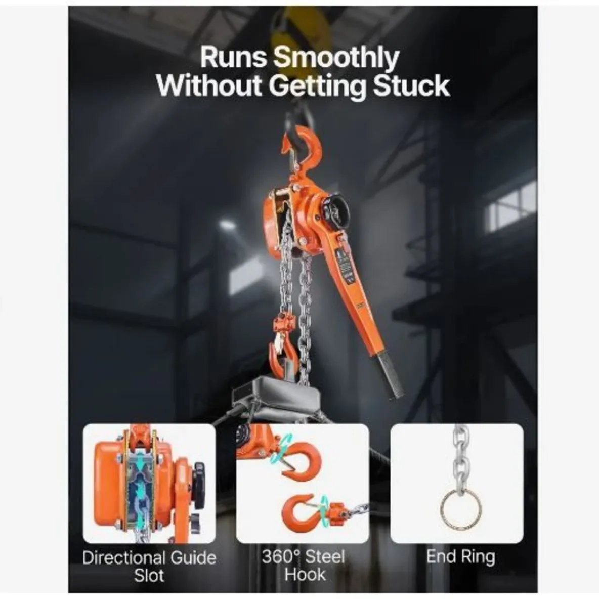 Manual Lever Chain Hoist, 3T 3000KG - Image 1