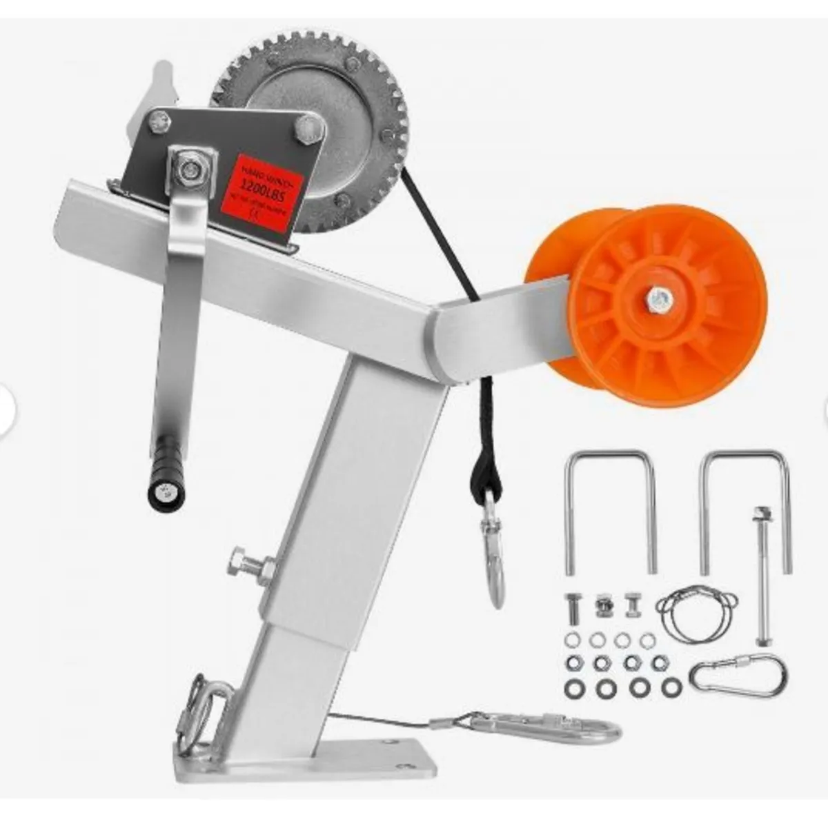 Boat Trailer Winch Stand with Roller - Image 1