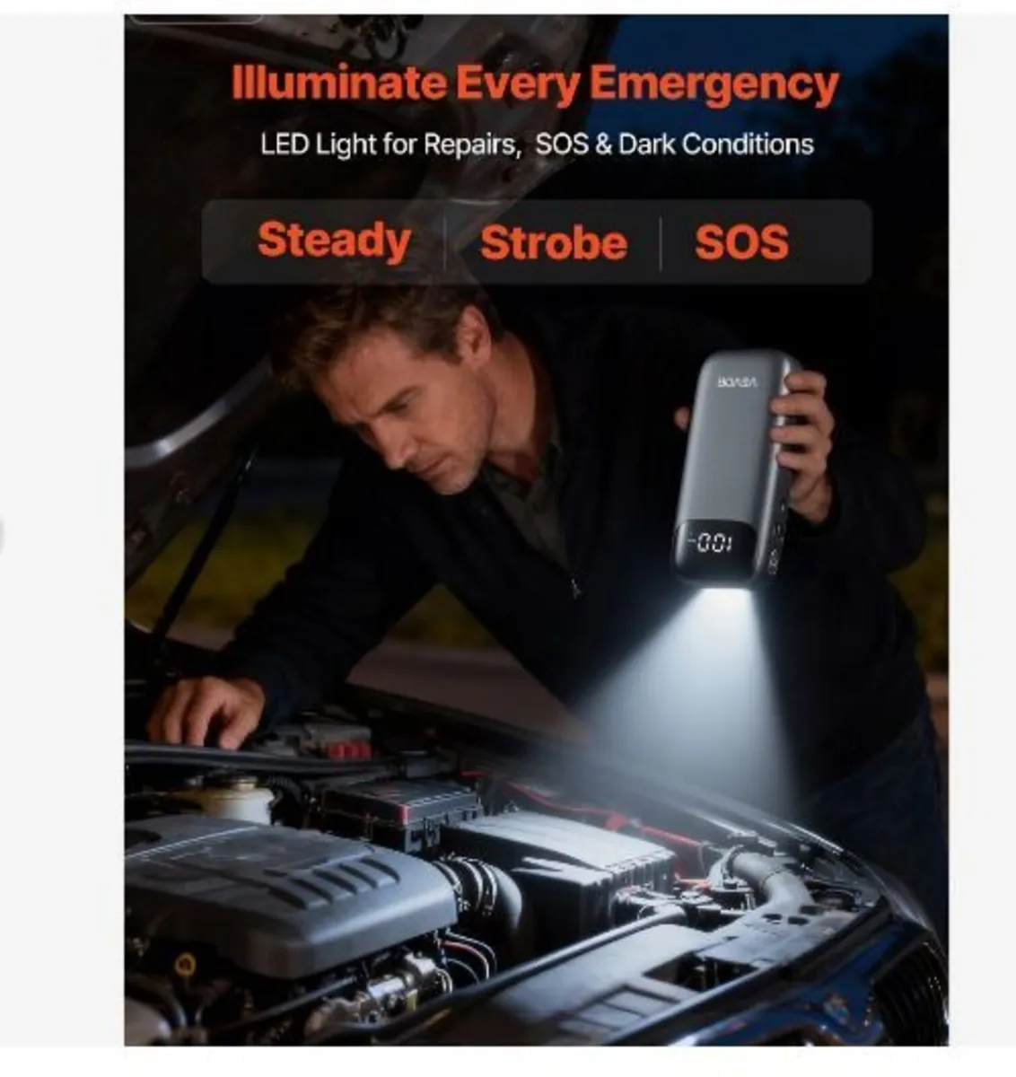 Jump Starter, 6000A Peak - Image 4