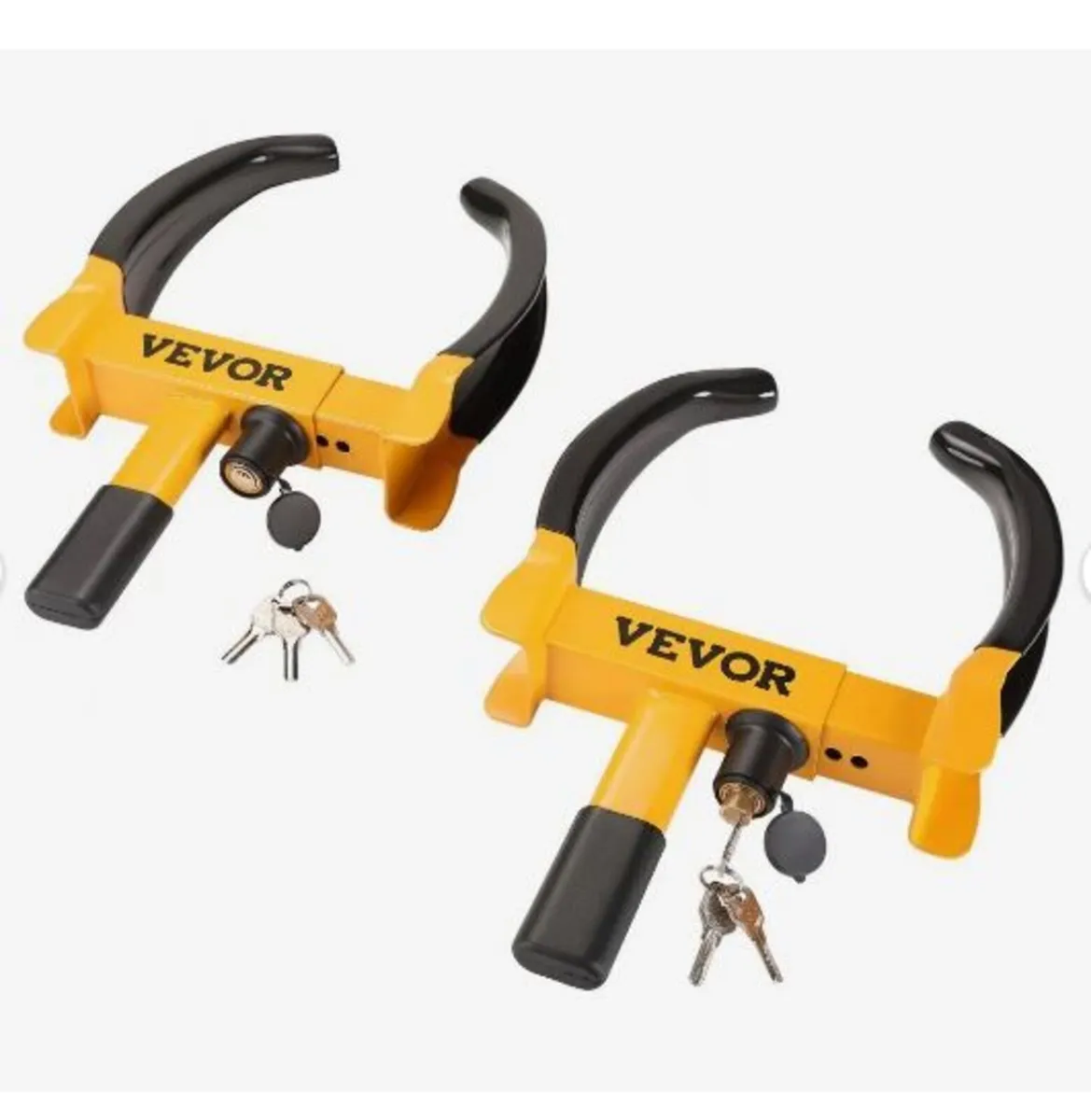 Wheel Lock, 2 Packs Universal Wheel Clamp - Image 1