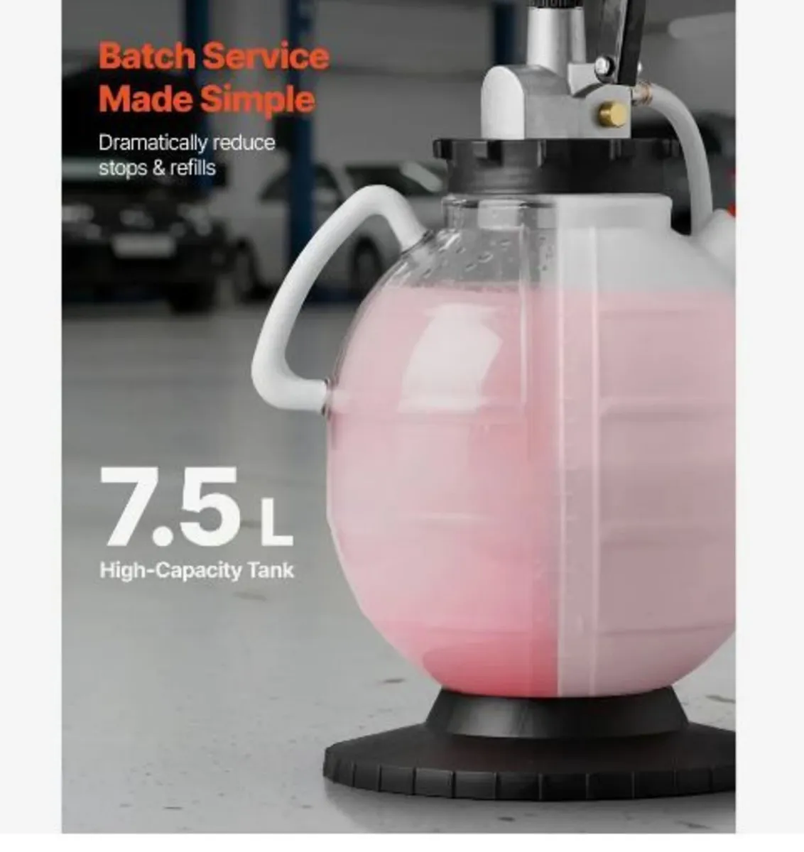 Transmission Fluid Pump, 7.5 L Capacity - Image 4