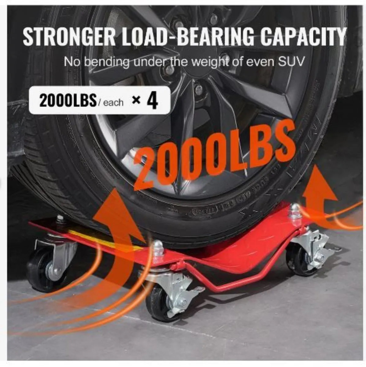 Wheel Dolly, 8000 lbs Capacity Heavy-Duty - Image 3