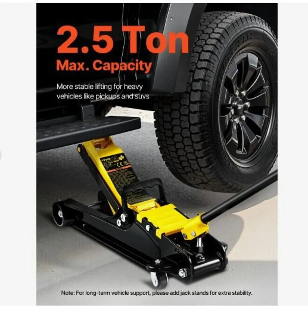 Floor Jack, 2.5 Ton Low Profile Floor Jack - Image 2