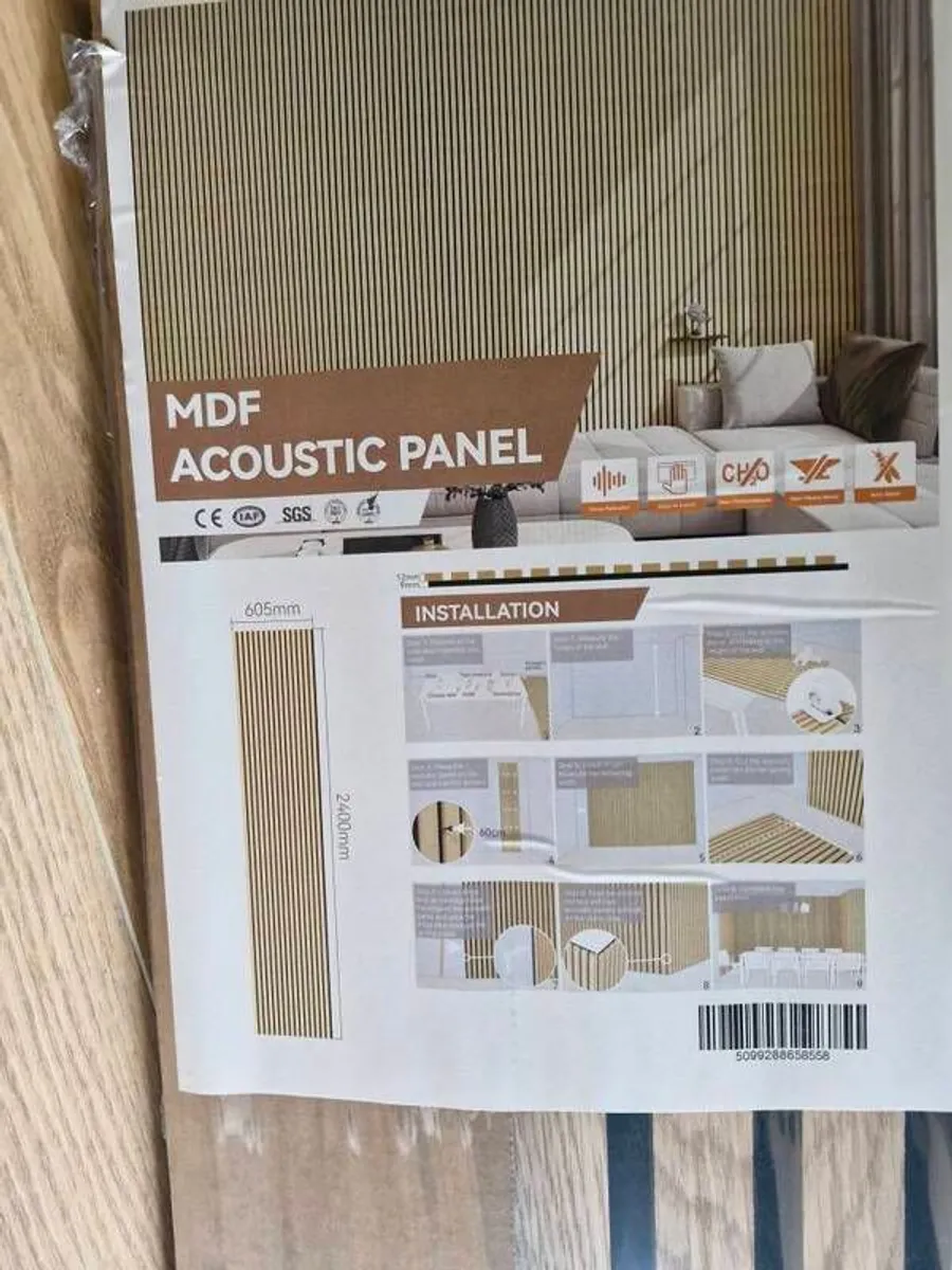 6 Acoustic Panels - Image 1