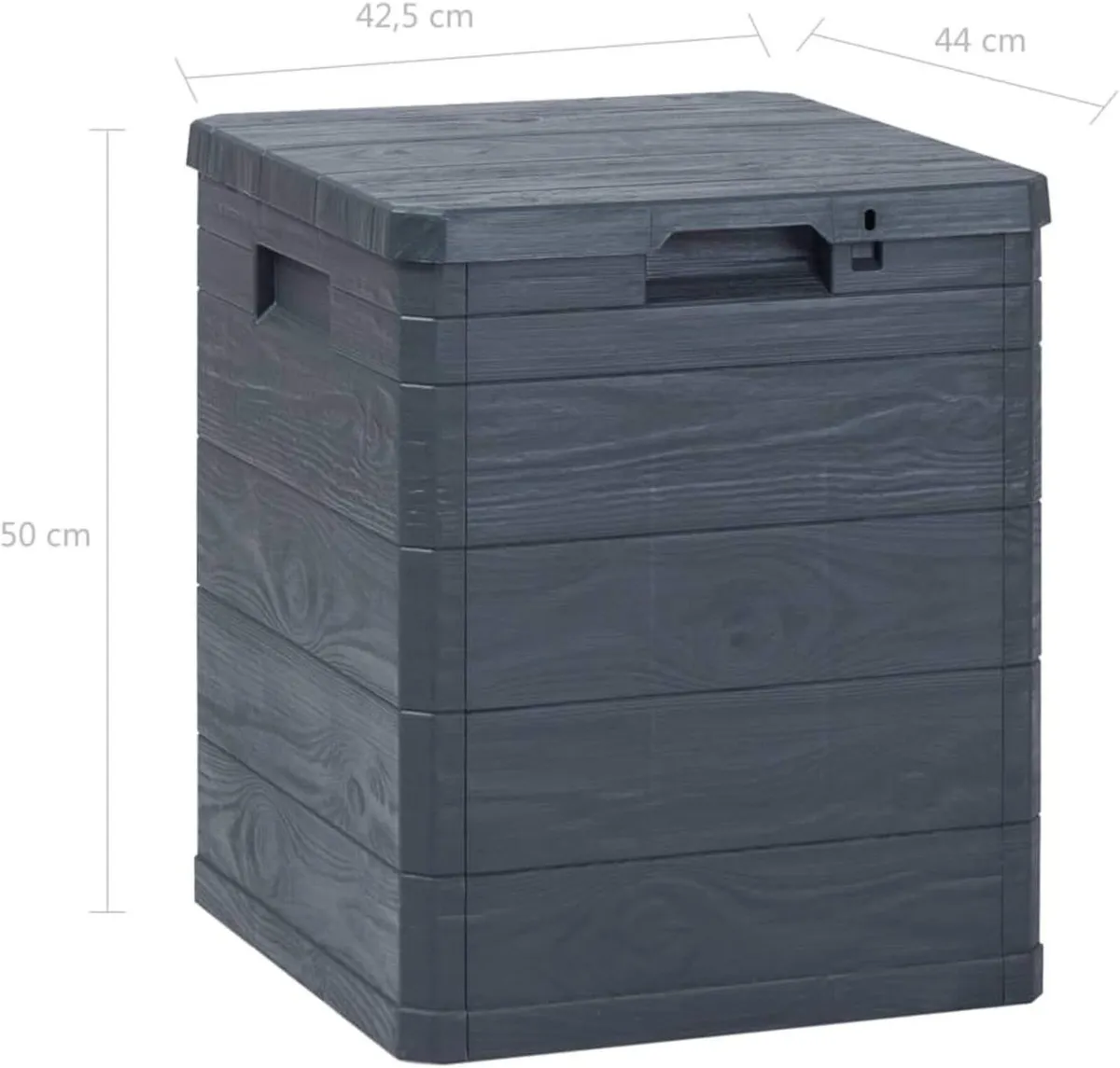 Garden Storage Box Outdoor Container and Furniture - Image 2