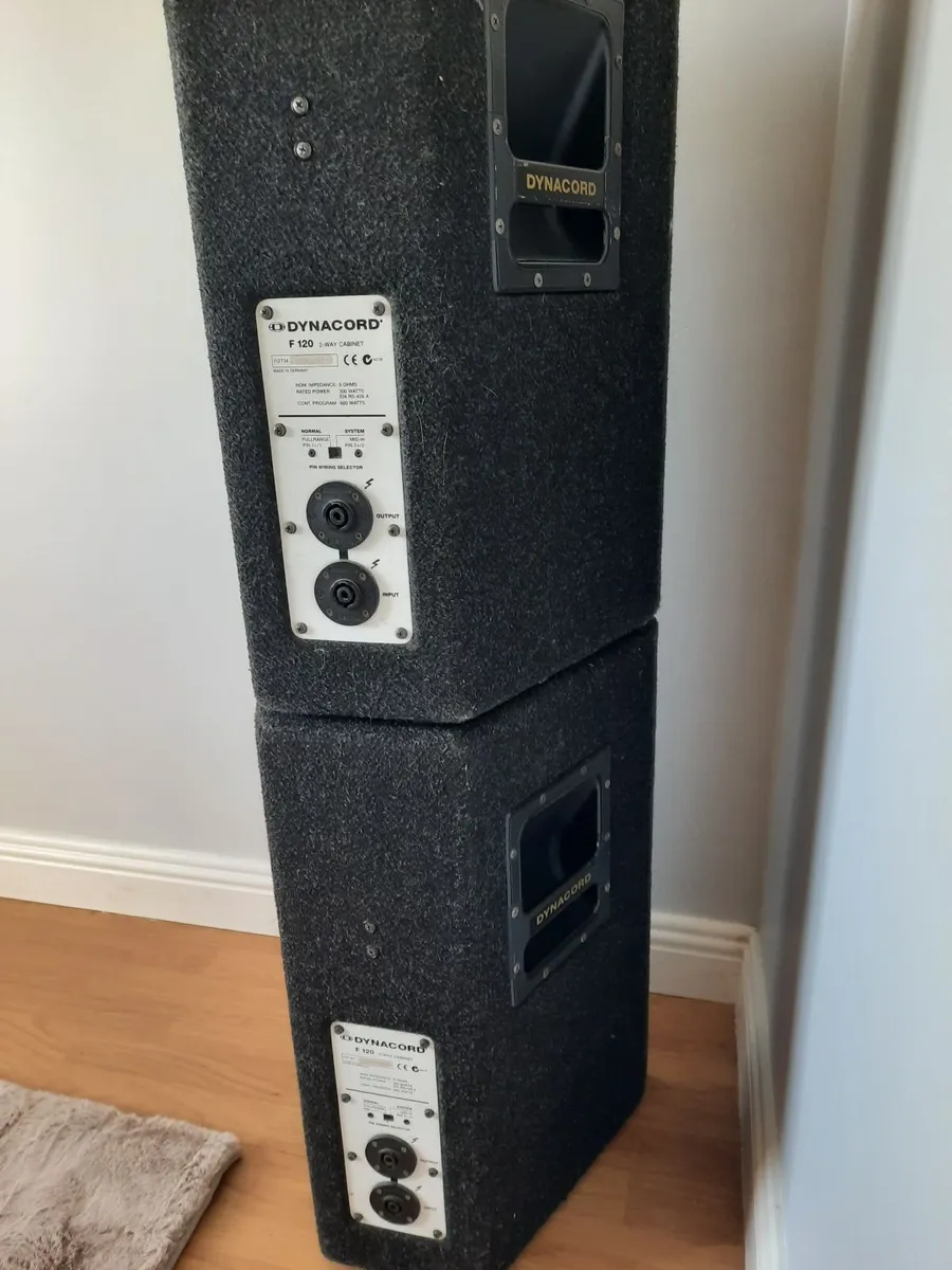 Dynacord F120 Speakers - Image 3
