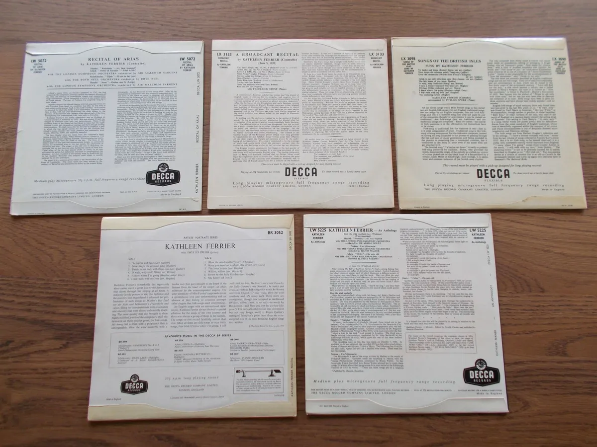 Kathleen Ferrier Record Collection - Image 2