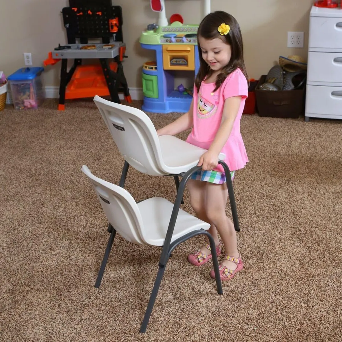 Children Chair - Almond (4-Piece) - Image 2
