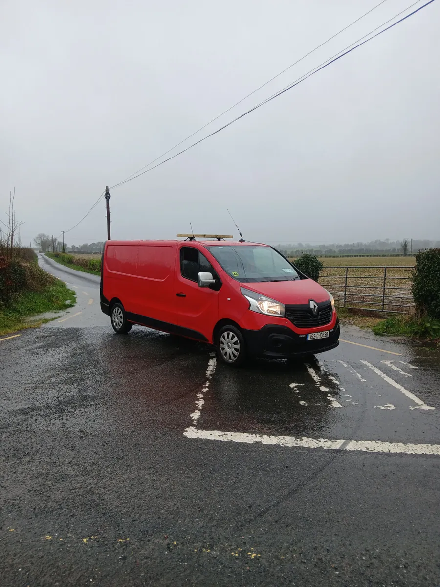 152 Renault Trafic Van 1.6 LWB Taxed & Tested - Image 1