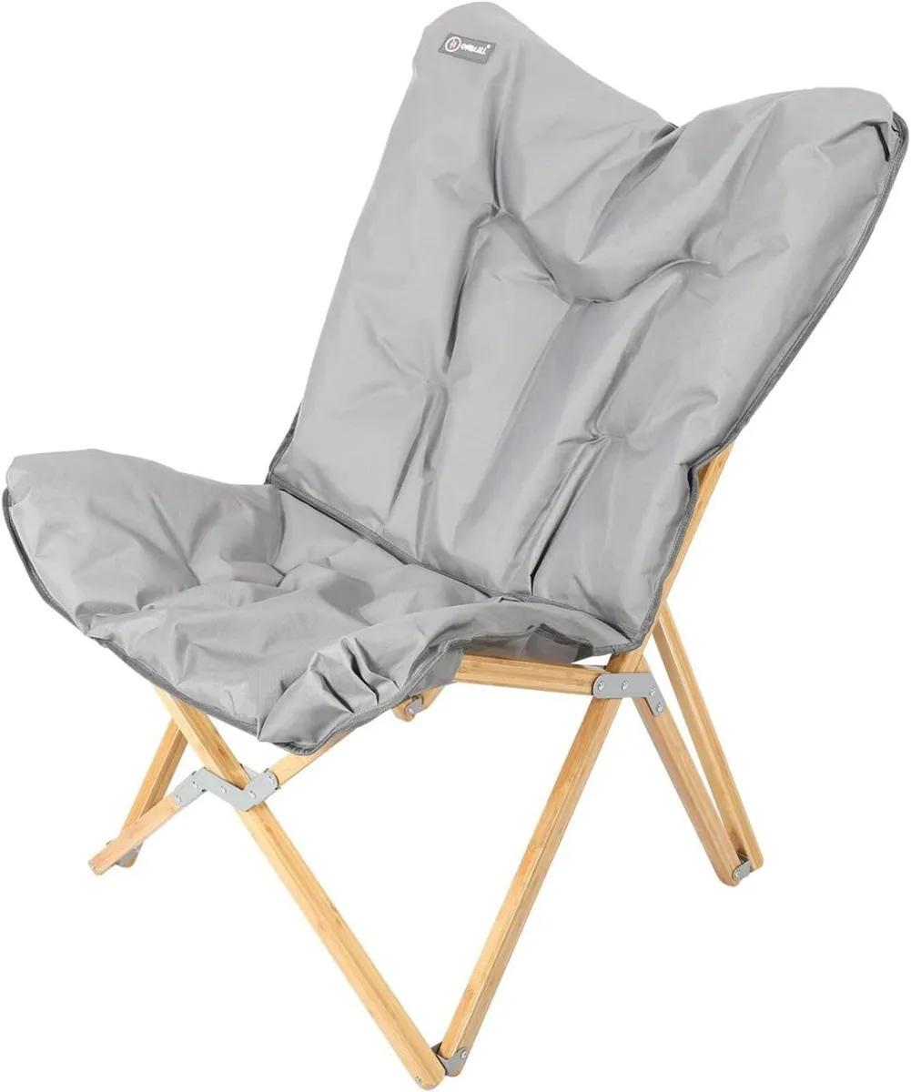 Folding Garden Chair bamboo tube Cationic - Image 1