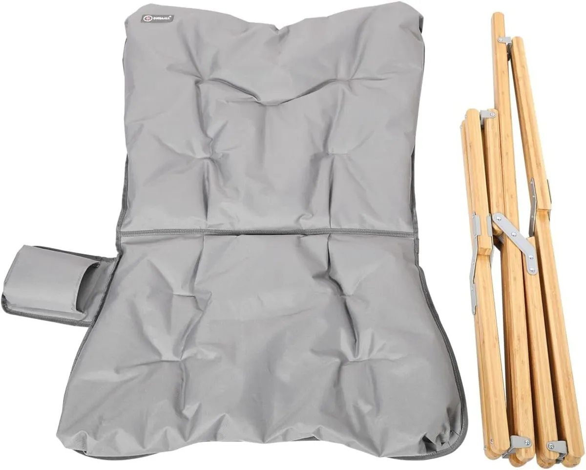 Folding Garden Chair bamboo tube Cationic - Image 4