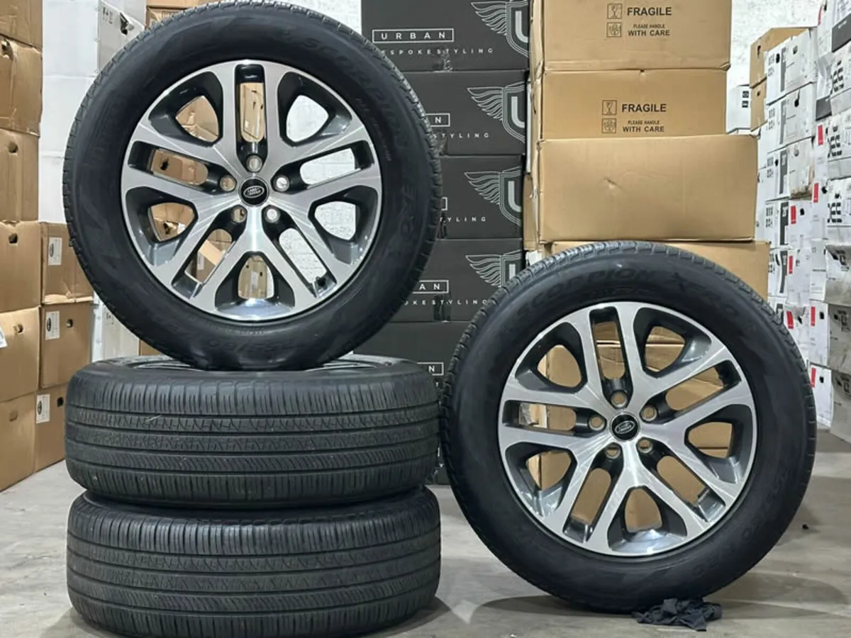 20" GENUINE LAND ROVER DEFENDER 5095 & Pirellis - Image 1