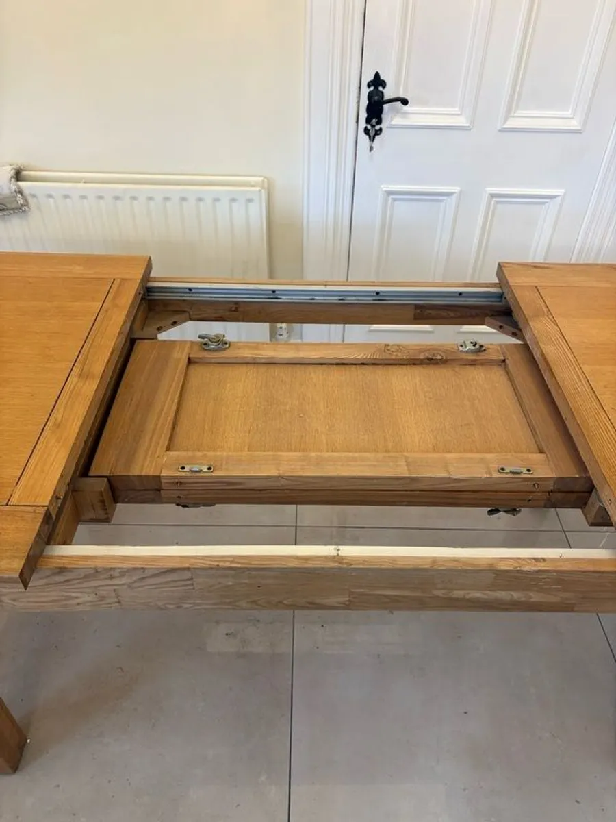 Solid Wood Kitchen Table & Chairs - Image 3