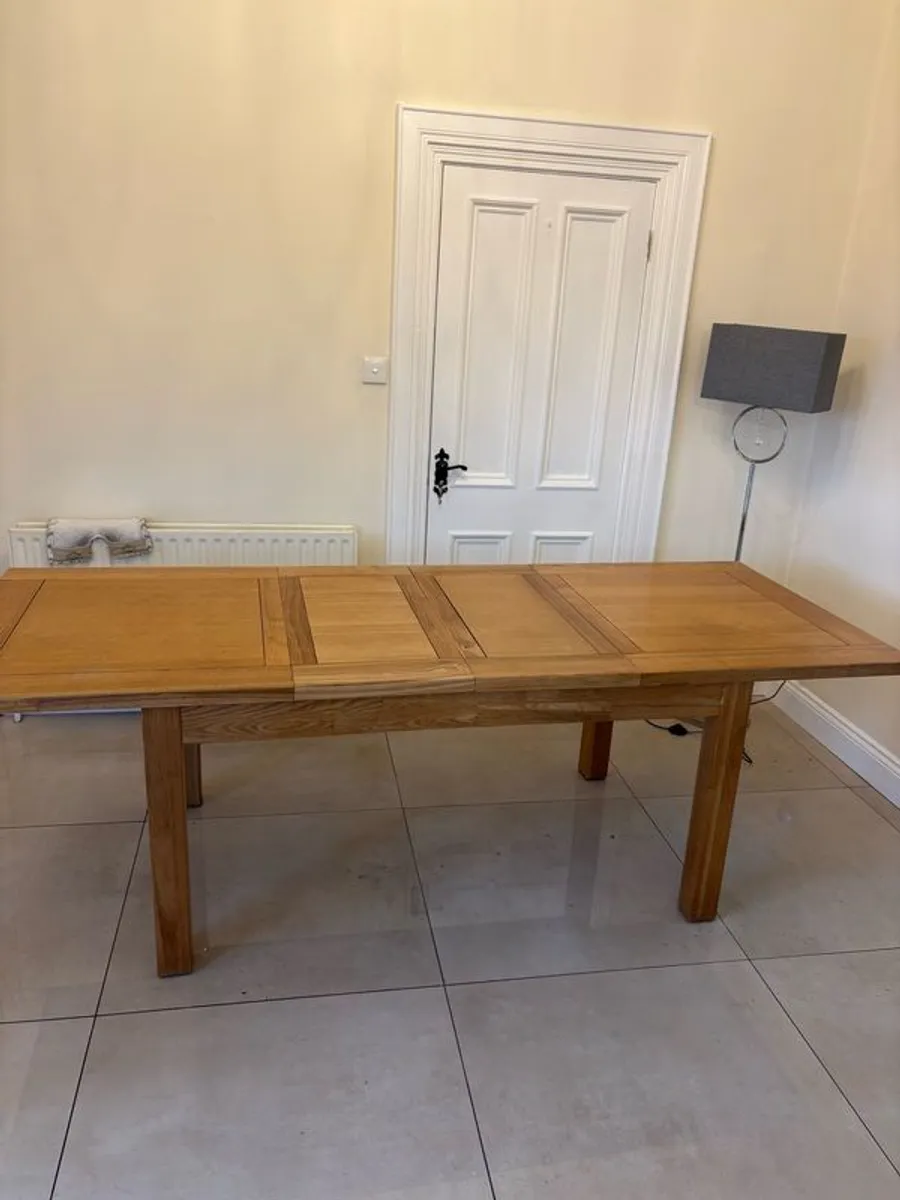 Solid Wood Kitchen Table & Chairs - Image 4