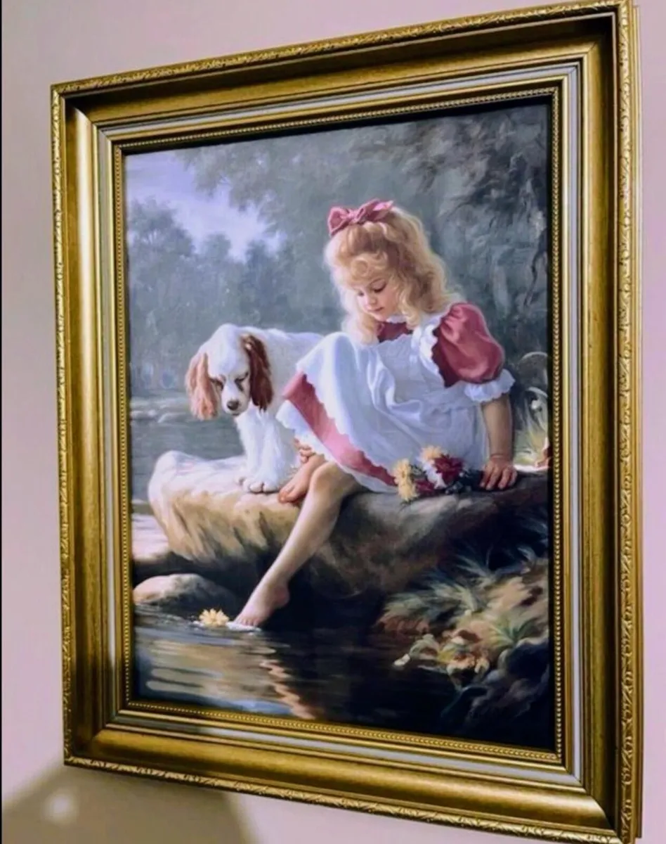 A day together framed print - Image 1