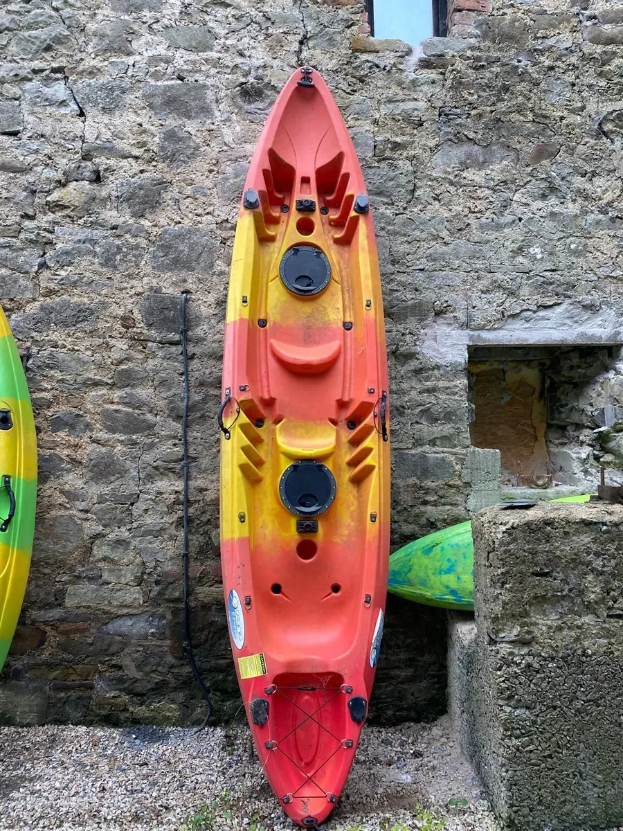 Kayak Double (Fits 2 Adults + 1 Kid)