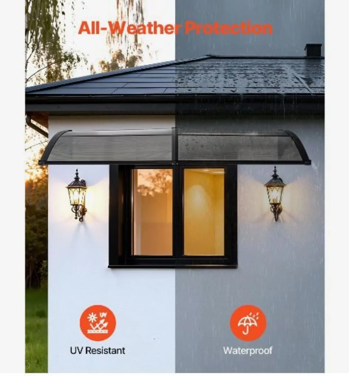 Awnings for Door Entrance, 38 x 78 in - Image 4