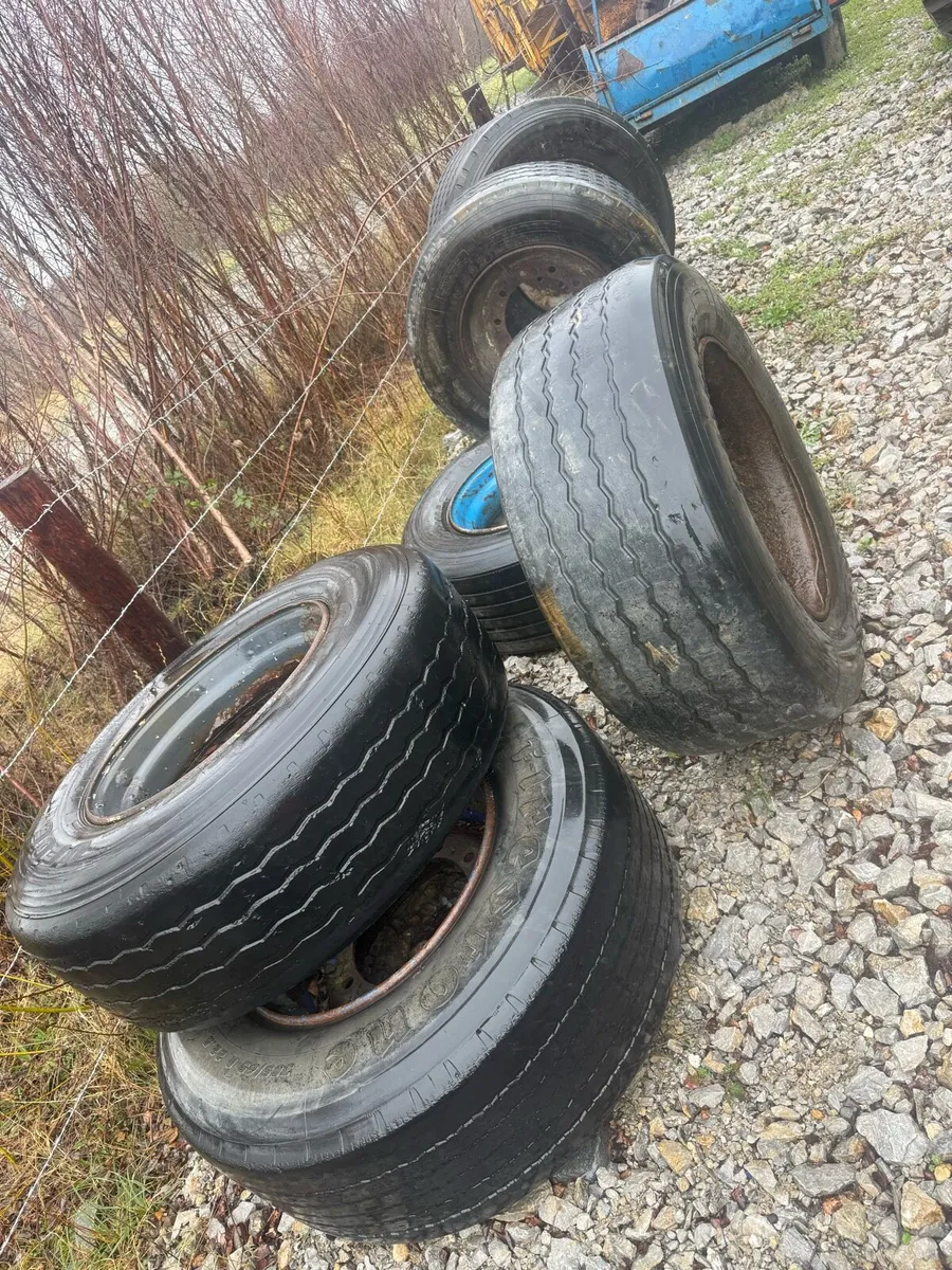 Truck wheels for sale some alloy super singles - Image 2