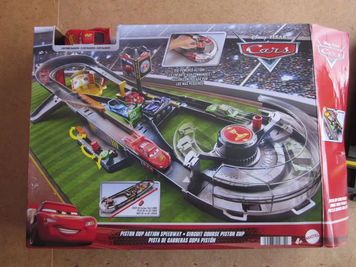 Disney Pixar Cars Piston Cup Action Speedway - Image 1