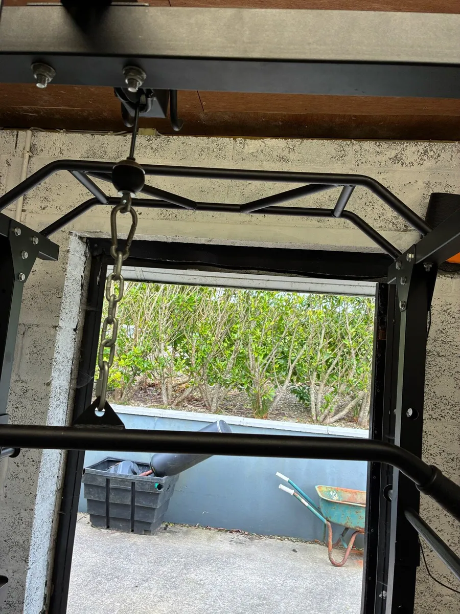 Multi  Gym rack for squat and bench + pulley (OBO) - Image 3