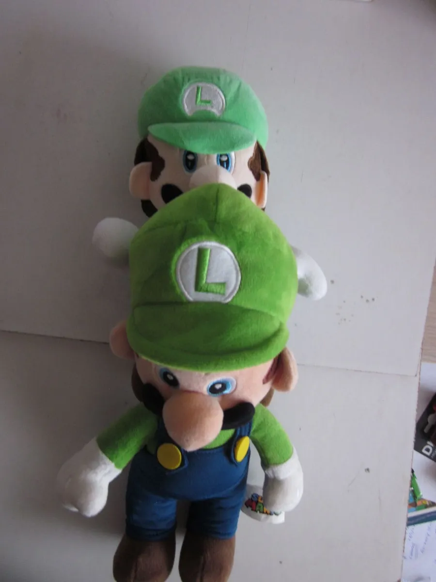 Set/two Super  Mario Luisi Plush Toy Figures - Image 4